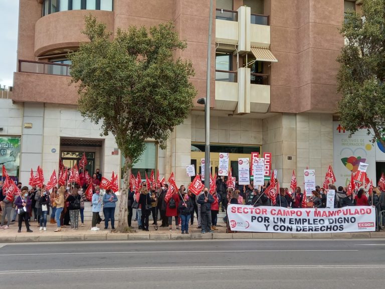 manipulado huelga Almería