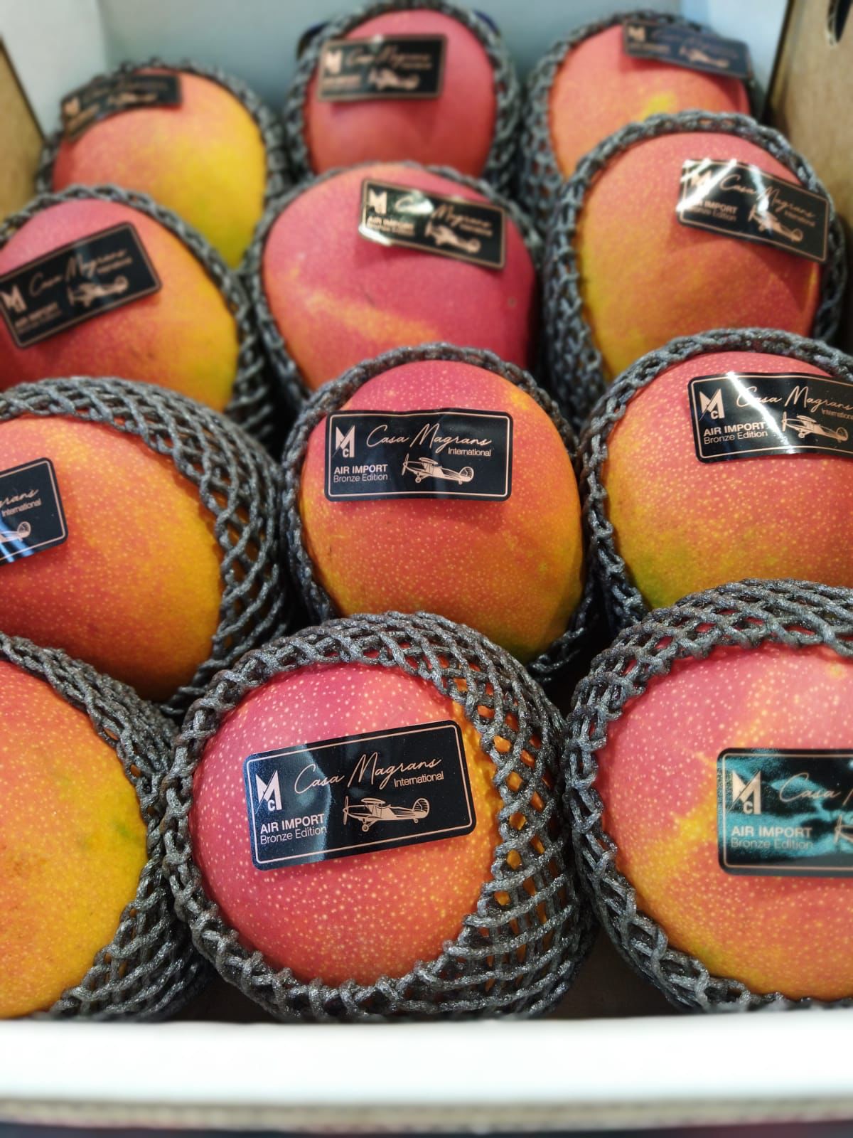 Calvet Fruits mango espárrago importación Perú