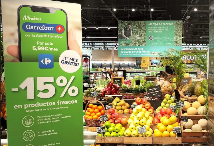 El precio y las condiciones de Carrefour Market están en el catálogo o el  sitio web que dirigen.