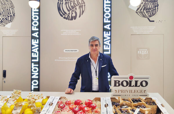 Antonio Alarcón, gerente de Bollo Natural Fruit.