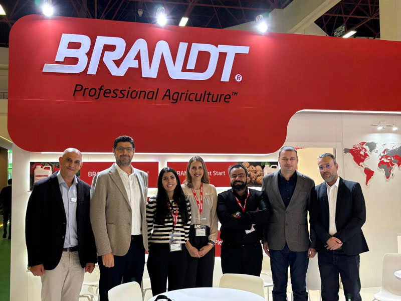 BRANDT présente ses innovations les plus avancées en matière de nutrition végétale à Growtech Antalya (Türkiye)