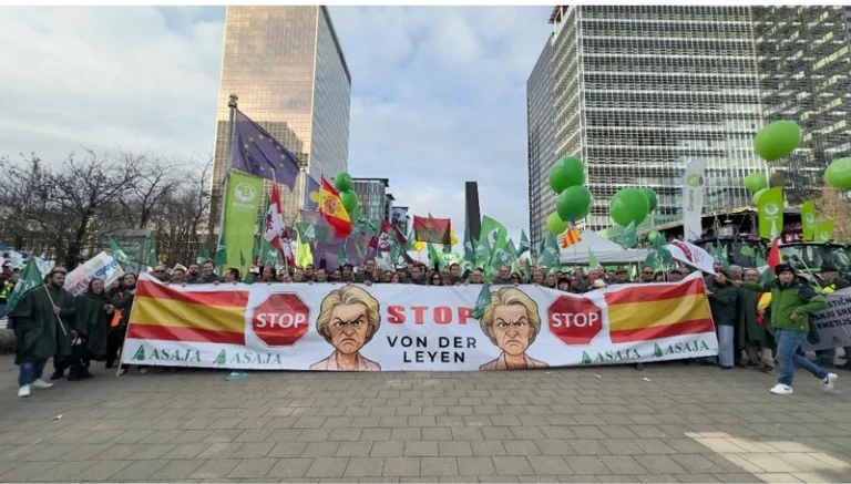 Protesta Bruselas