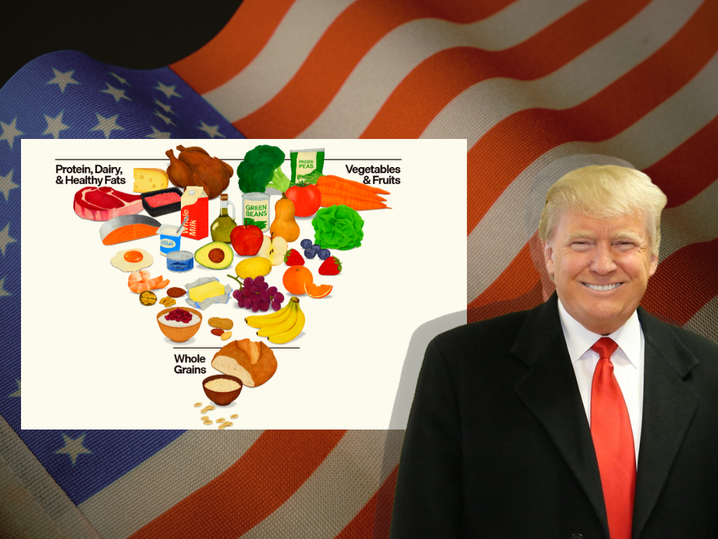 Trump pirámide alimentaria