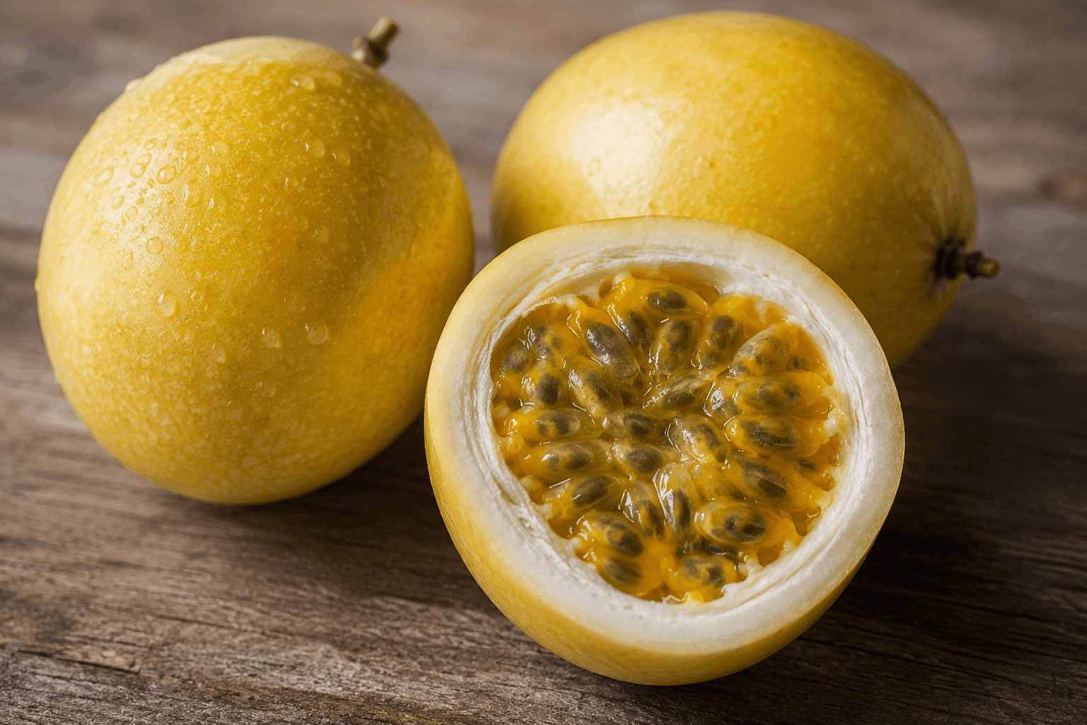 Fruta maracuyá