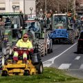 Tractorada en Logroño